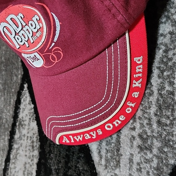 DR PEPPER DIET EST. 1885 EMBROIDERED ALWAYS ONE OF A KIND ADJUSTABLE CAP HAT - Picture 5 of 12